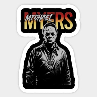 Retro Michael Myers Sticker